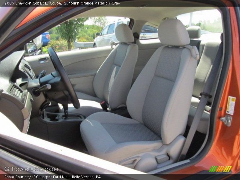 Sunburst Orange Metallic / Gray 2006 Chevrolet Cobalt LS Coupe
