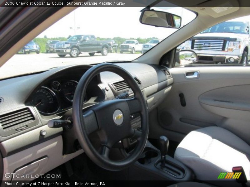 Sunburst Orange Metallic / Gray 2006 Chevrolet Cobalt LS Coupe