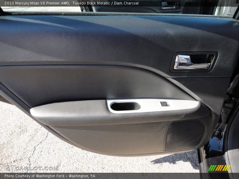 Tuxedo Black Metallic / Dark Charcoal 2010 Mercury Milan V6 Premier AWD