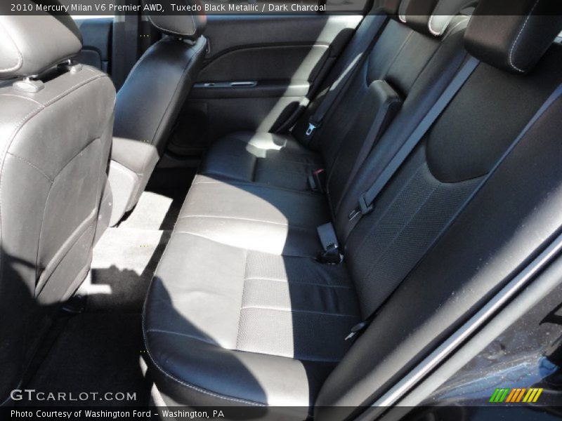Tuxedo Black Metallic / Dark Charcoal 2010 Mercury Milan V6 Premier AWD
