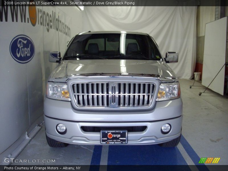 Silver Metallic / Dove Grey/Black Piping 2008 Lincoln Mark LT SuperCrew 4x4