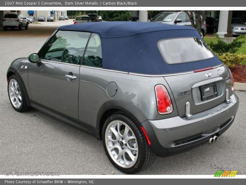 Dark Silver Metallic / Carbon Black/Black 2007 Mini Cooper S Convertible