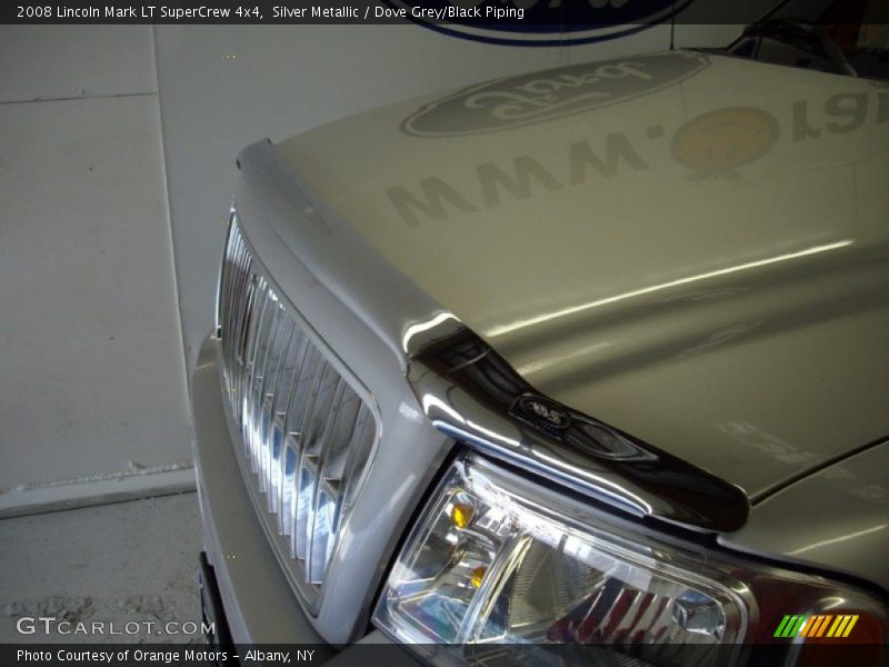 Silver Metallic / Dove Grey/Black Piping 2008 Lincoln Mark LT SuperCrew 4x4
