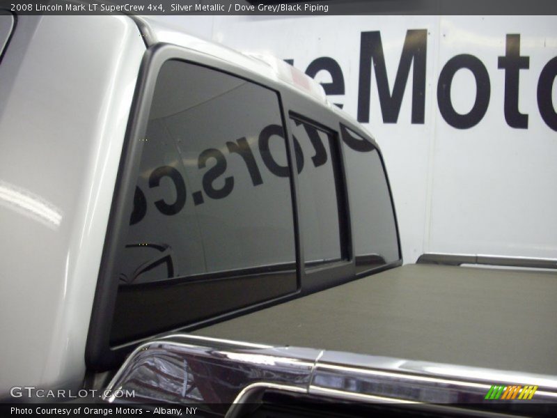 Silver Metallic / Dove Grey/Black Piping 2008 Lincoln Mark LT SuperCrew 4x4