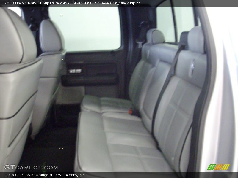Silver Metallic / Dove Grey/Black Piping 2008 Lincoln Mark LT SuperCrew 4x4