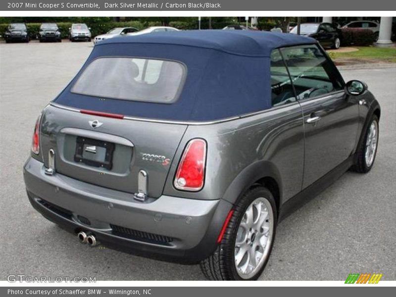 Dark Silver Metallic / Carbon Black/Black 2007 Mini Cooper S Convertible