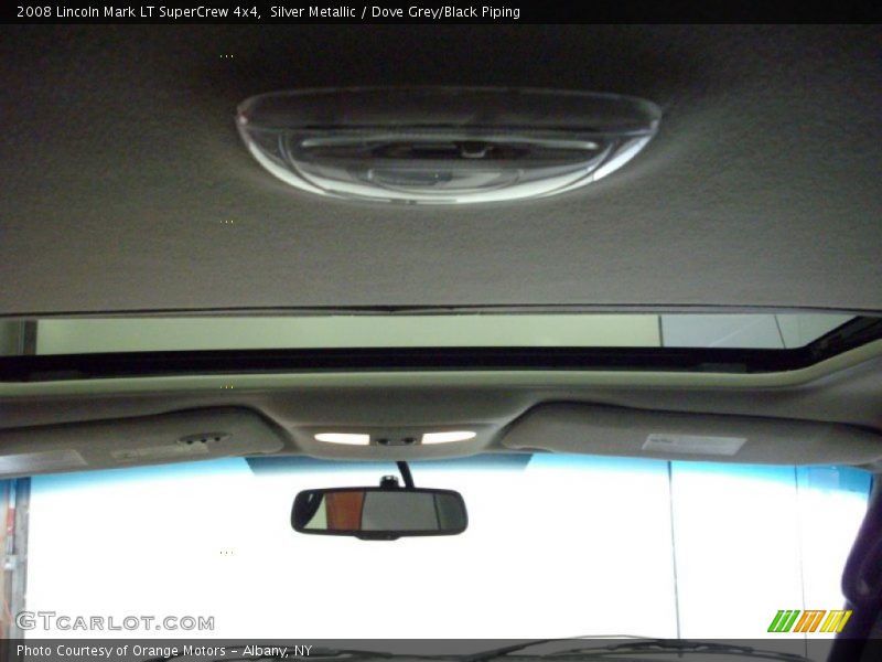 Silver Metallic / Dove Grey/Black Piping 2008 Lincoln Mark LT SuperCrew 4x4