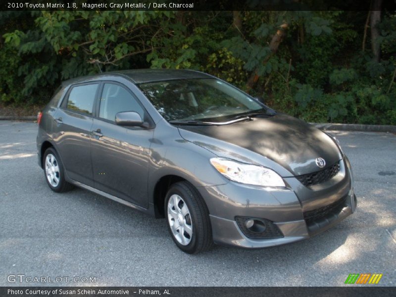 Magnetic Gray Metallic / Dark Charcoal 2010 Toyota Matrix 1.8