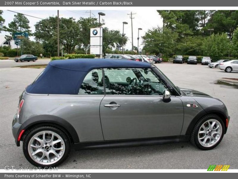 Dark Silver Metallic / Carbon Black/Black 2007 Mini Cooper S Convertible