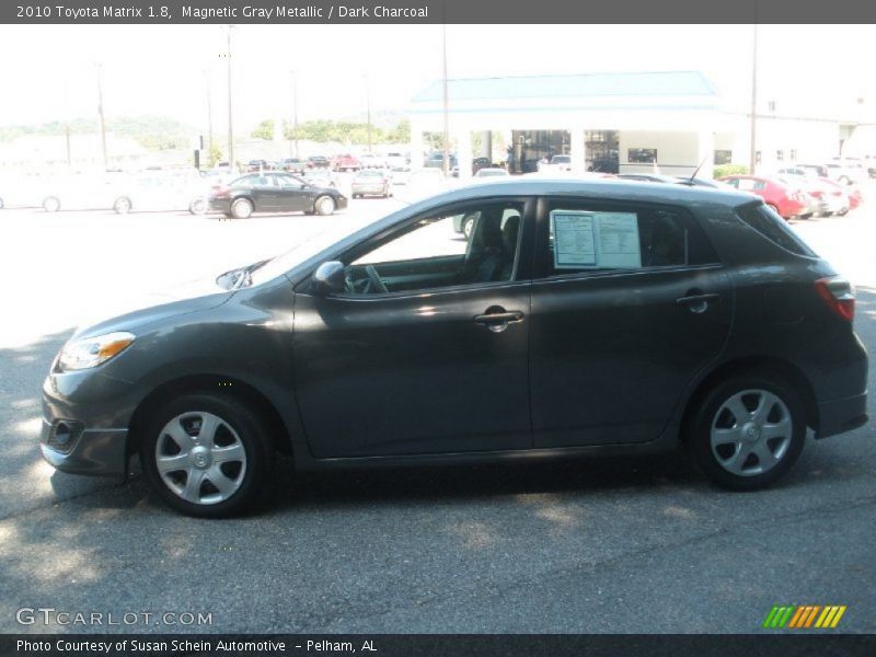 Magnetic Gray Metallic / Dark Charcoal 2010 Toyota Matrix 1.8