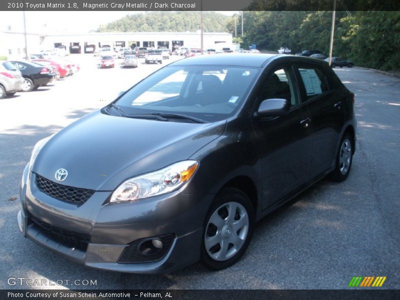 Magnetic Gray Metallic / Dark Charcoal 2010 Toyota Matrix 1.8