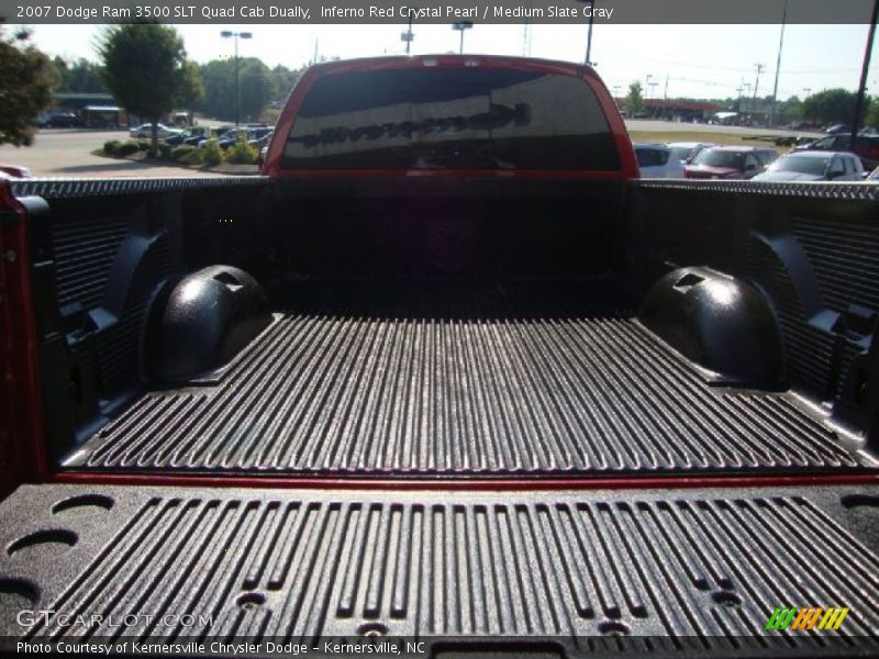 Inferno Red Crystal Pearl / Medium Slate Gray 2007 Dodge Ram 3500 SLT Quad Cab Dually