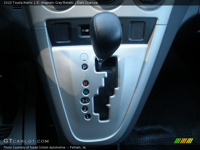 Magnetic Gray Metallic / Dark Charcoal 2010 Toyota Matrix 1.8