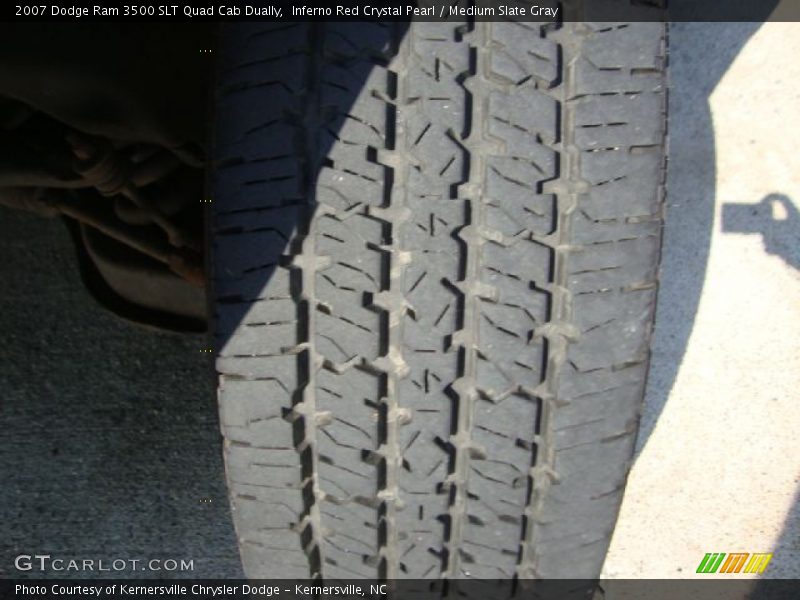 Inferno Red Crystal Pearl / Medium Slate Gray 2007 Dodge Ram 3500 SLT Quad Cab Dually