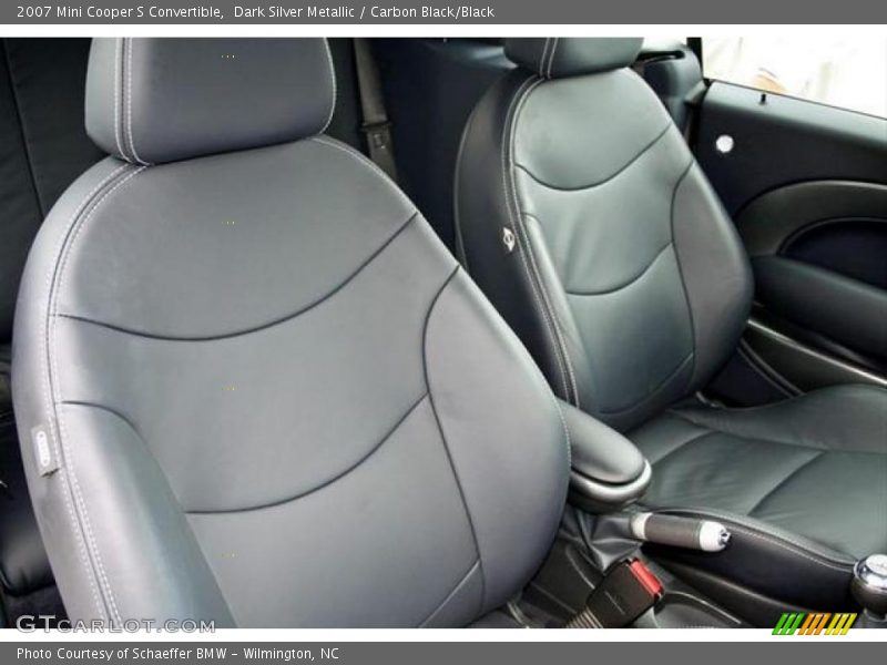 Dark Silver Metallic / Carbon Black/Black 2007 Mini Cooper S Convertible