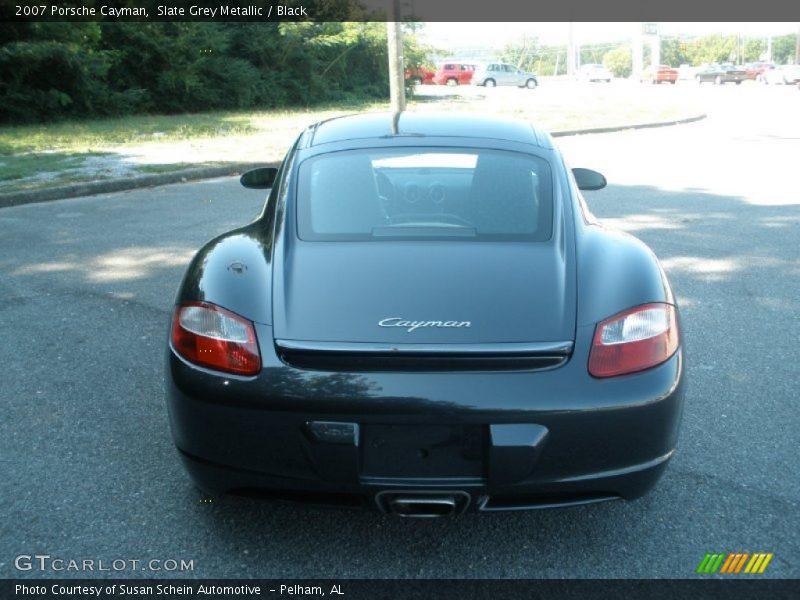 Slate Grey Metallic / Black 2007 Porsche Cayman