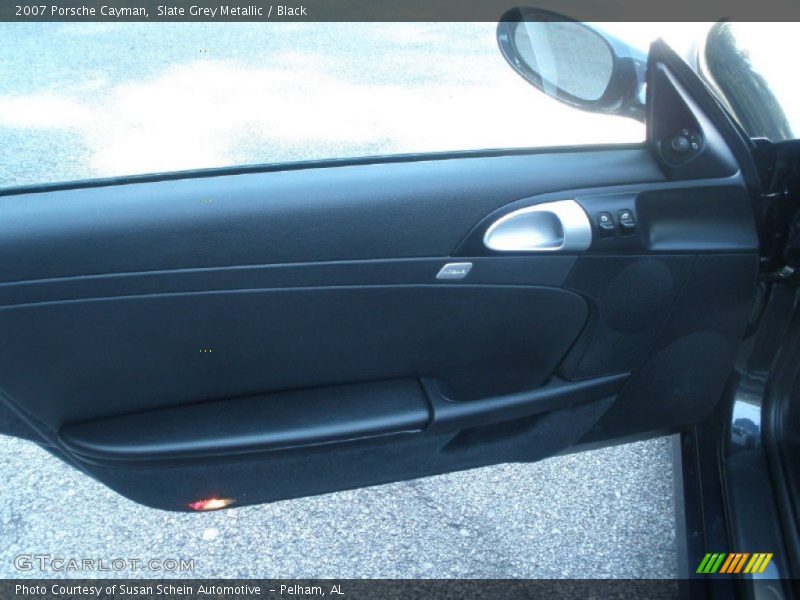 Slate Grey Metallic / Black 2007 Porsche Cayman