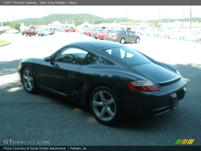 Slate Grey Metallic / Black 2007 Porsche Cayman