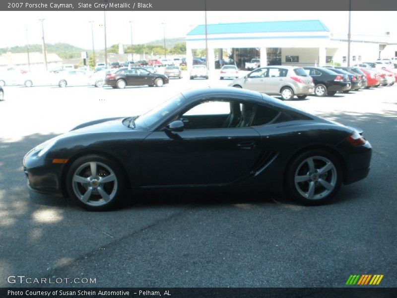Slate Grey Metallic / Black 2007 Porsche Cayman