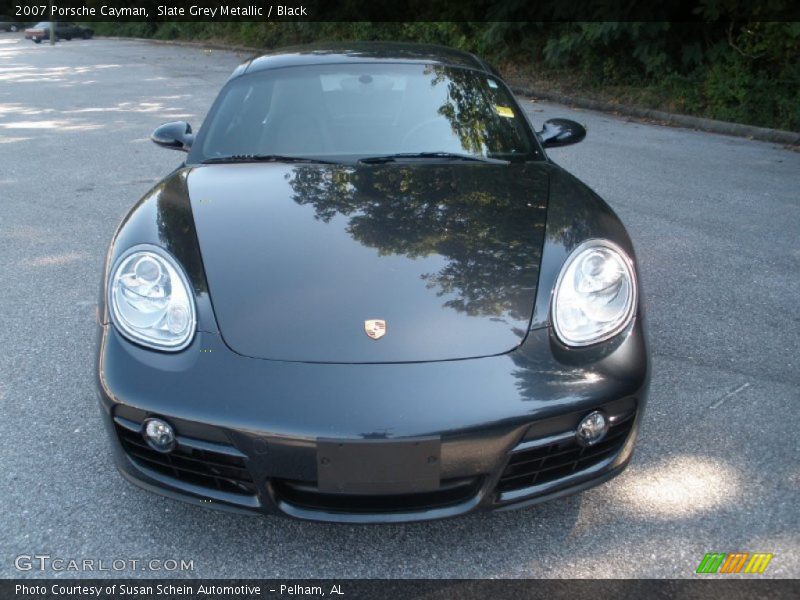 Slate Grey Metallic / Black 2007 Porsche Cayman