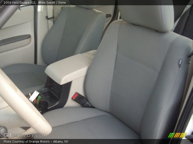 White Suede / Stone 2009 Ford Escape XLS