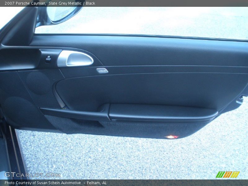 Slate Grey Metallic / Black 2007 Porsche Cayman