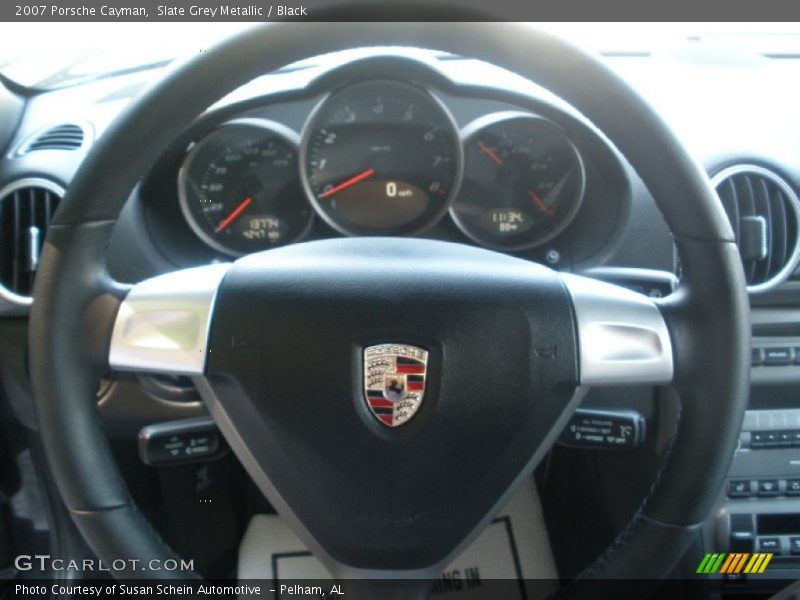 Slate Grey Metallic / Black 2007 Porsche Cayman