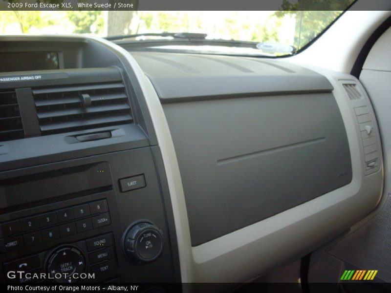 White Suede / Stone 2009 Ford Escape XLS