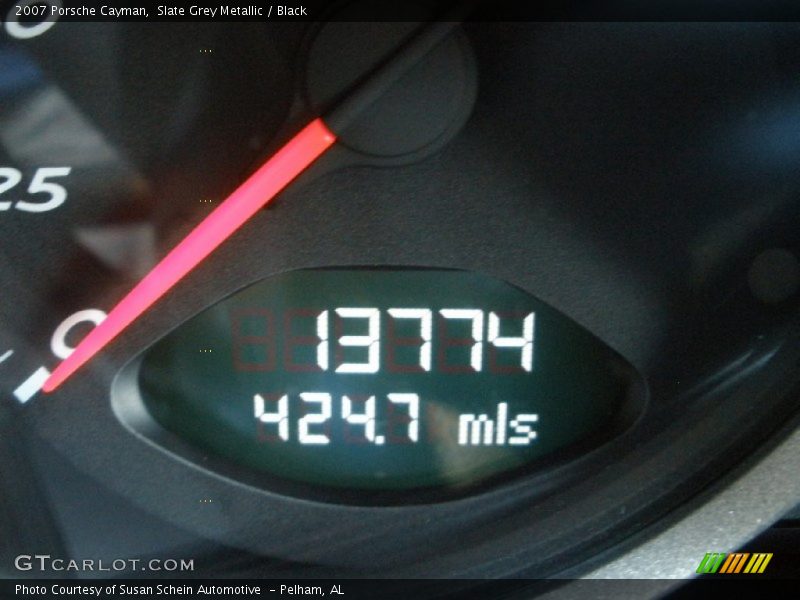 Slate Grey Metallic / Black 2007 Porsche Cayman