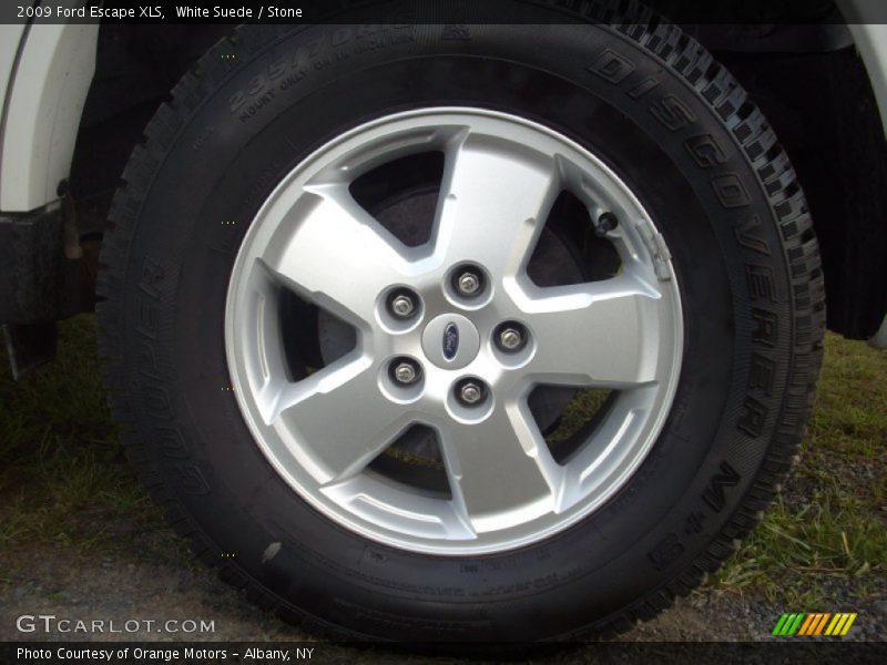White Suede / Stone 2009 Ford Escape XLS