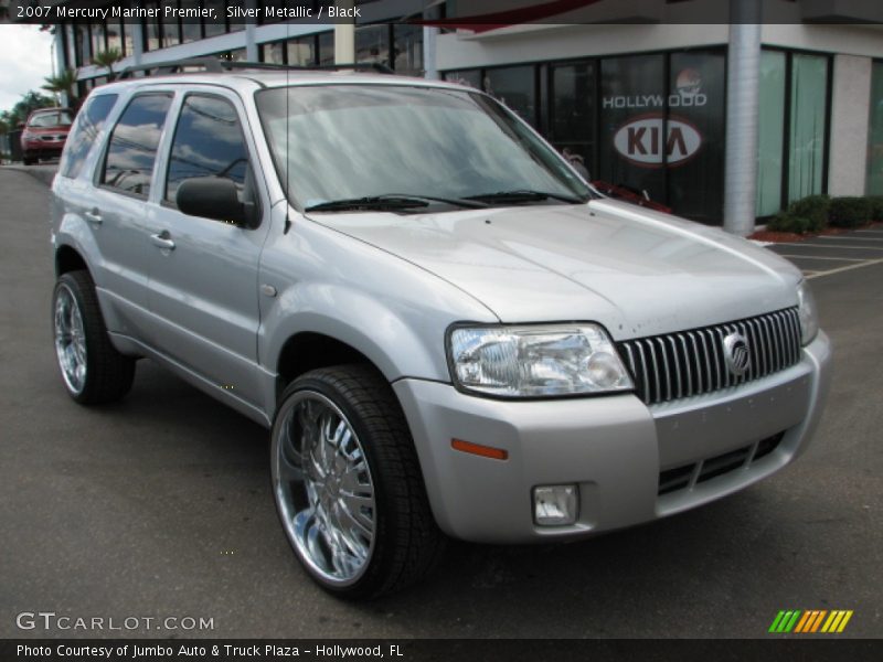 Silver Metallic / Black 2007 Mercury Mariner Premier