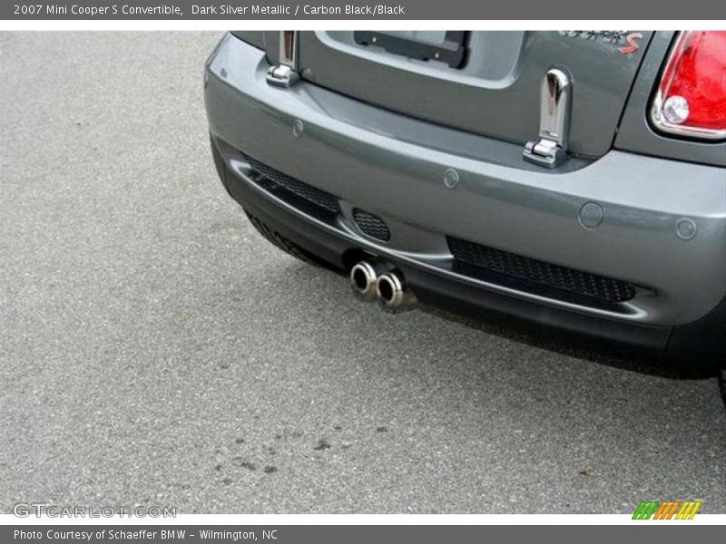 Dark Silver Metallic / Carbon Black/Black 2007 Mini Cooper S Convertible