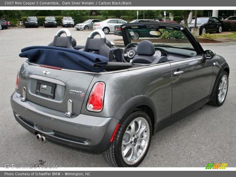 Dark Silver Metallic / Carbon Black/Black 2007 Mini Cooper S Convertible