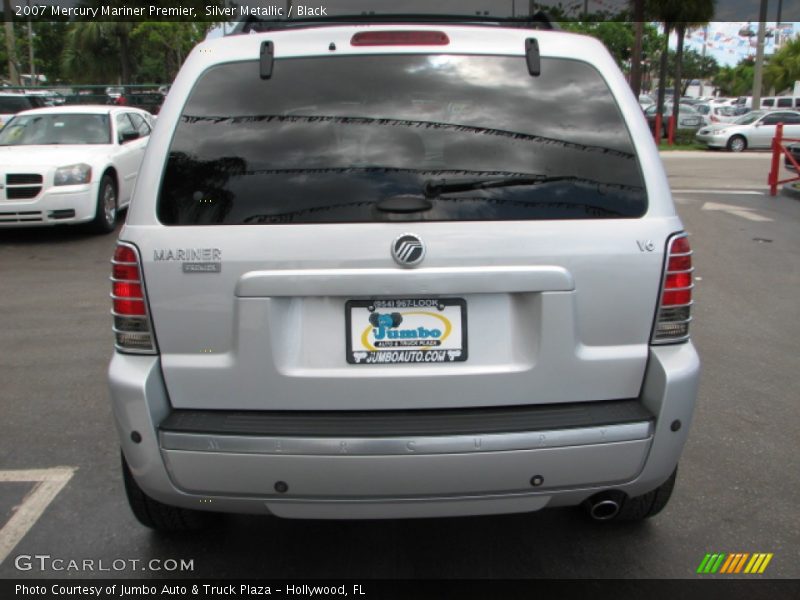 Silver Metallic / Black 2007 Mercury Mariner Premier