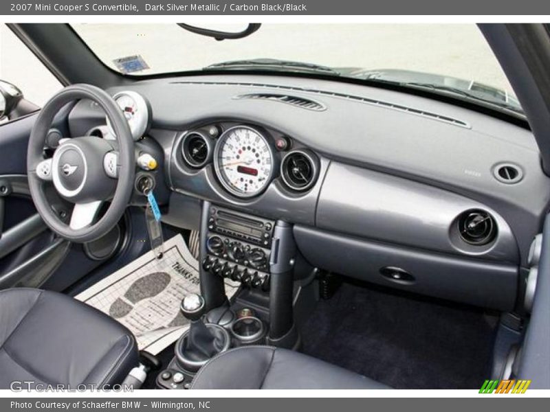 Dark Silver Metallic / Carbon Black/Black 2007 Mini Cooper S Convertible