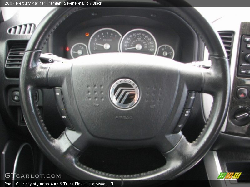 Silver Metallic / Black 2007 Mercury Mariner Premier