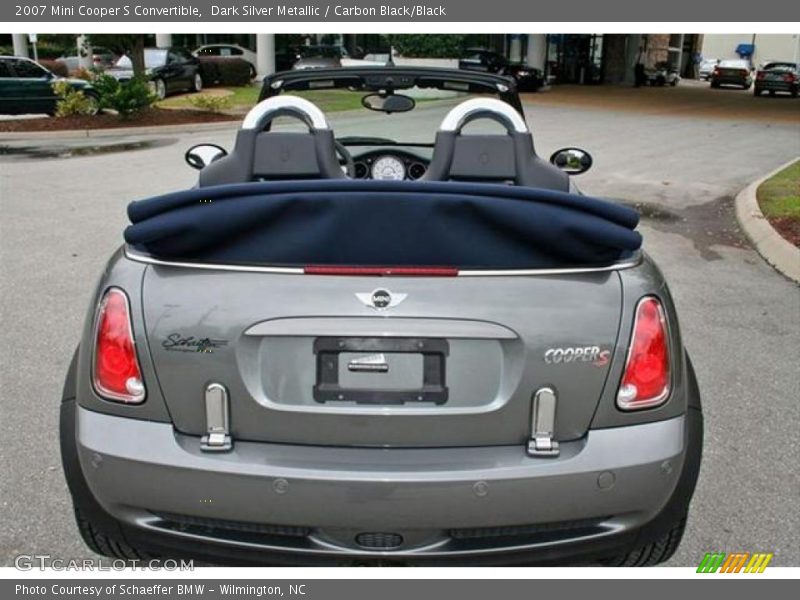 Dark Silver Metallic / Carbon Black/Black 2007 Mini Cooper S Convertible