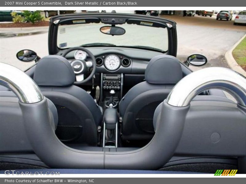 Dark Silver Metallic / Carbon Black/Black 2007 Mini Cooper S Convertible
