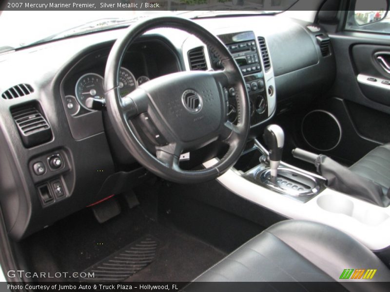 Silver Metallic / Black 2007 Mercury Mariner Premier