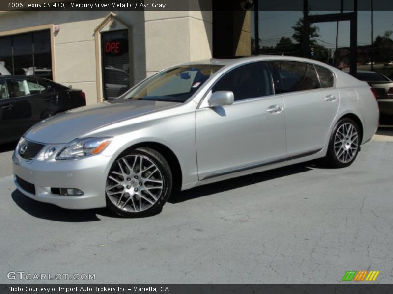 Mercury Silver Metallic / Ash Gray 2006 Lexus GS 430