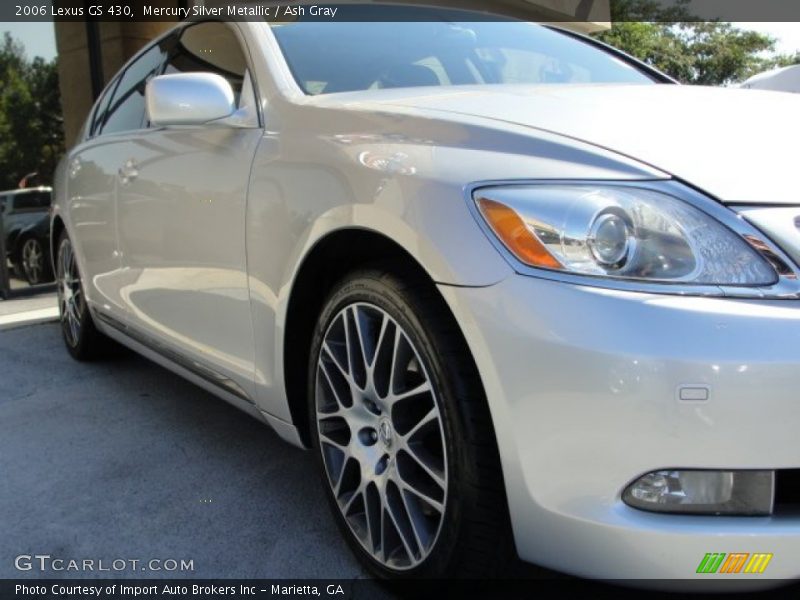 Mercury Silver Metallic / Ash Gray 2006 Lexus GS 430