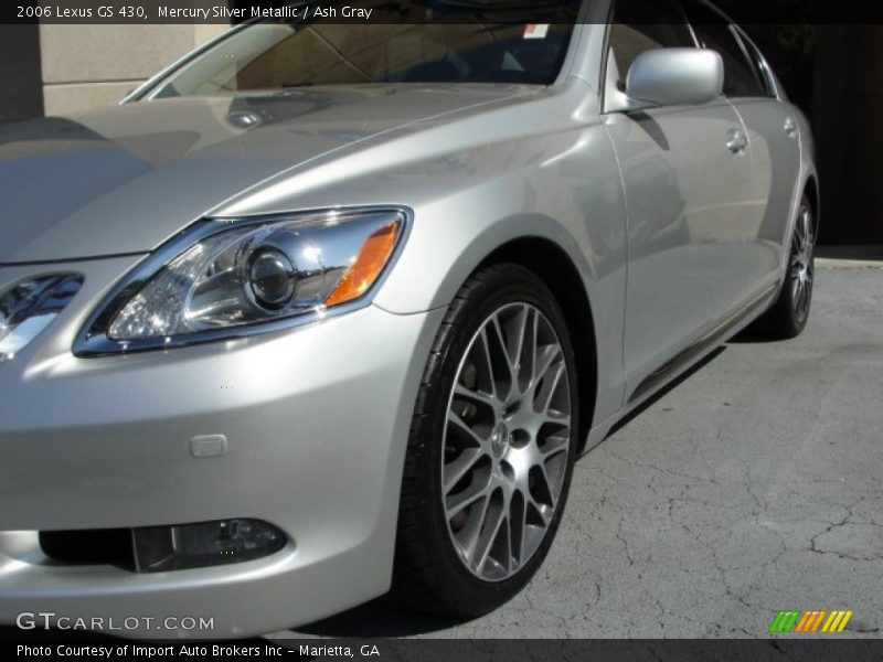 Mercury Silver Metallic / Ash Gray 2006 Lexus GS 430