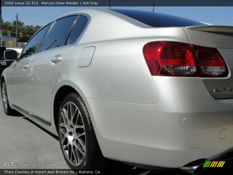 Mercury Silver Metallic / Ash Gray 2006 Lexus GS 430