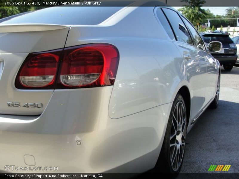 Mercury Silver Metallic / Ash Gray 2006 Lexus GS 430