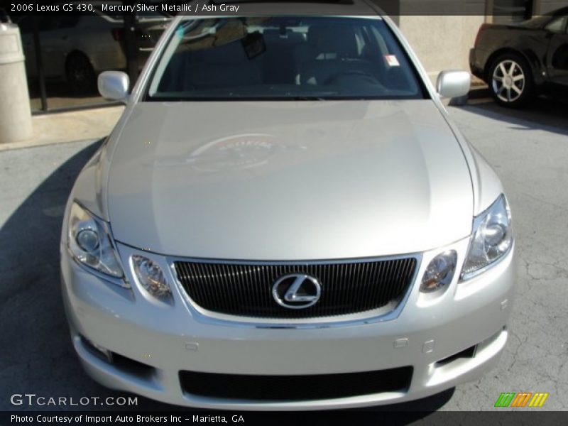 Mercury Silver Metallic / Ash Gray 2006 Lexus GS 430
