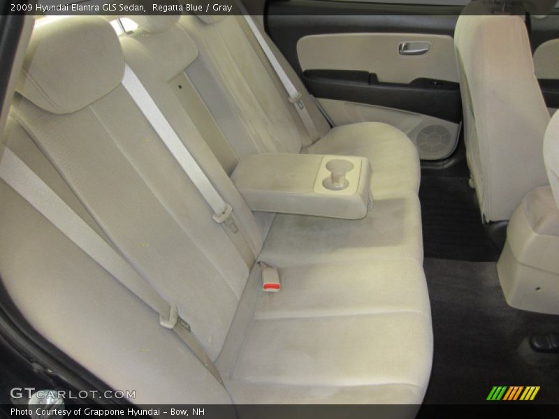 Regatta Blue / Gray 2009 Hyundai Elantra GLS Sedan