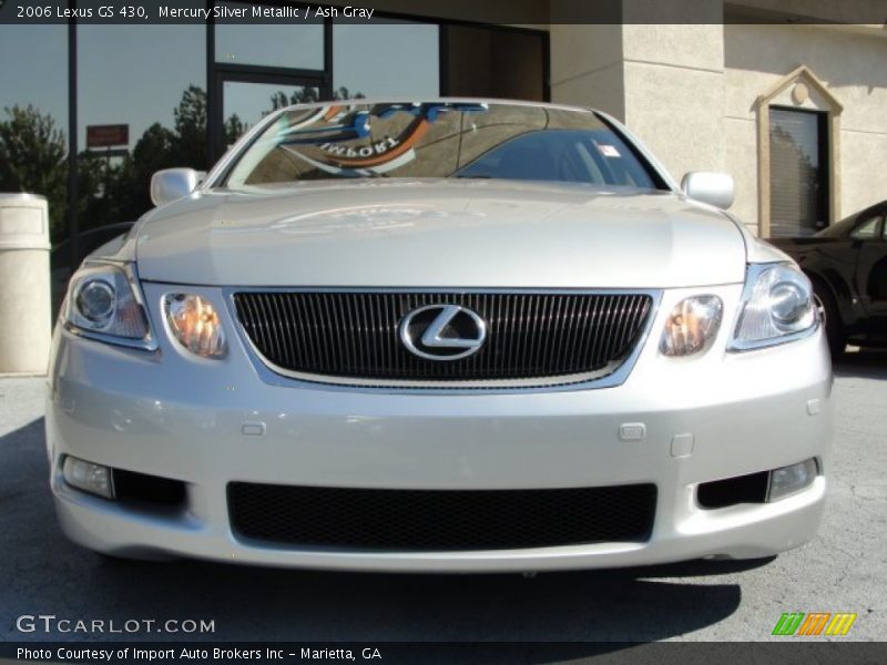 Mercury Silver Metallic / Ash Gray 2006 Lexus GS 430