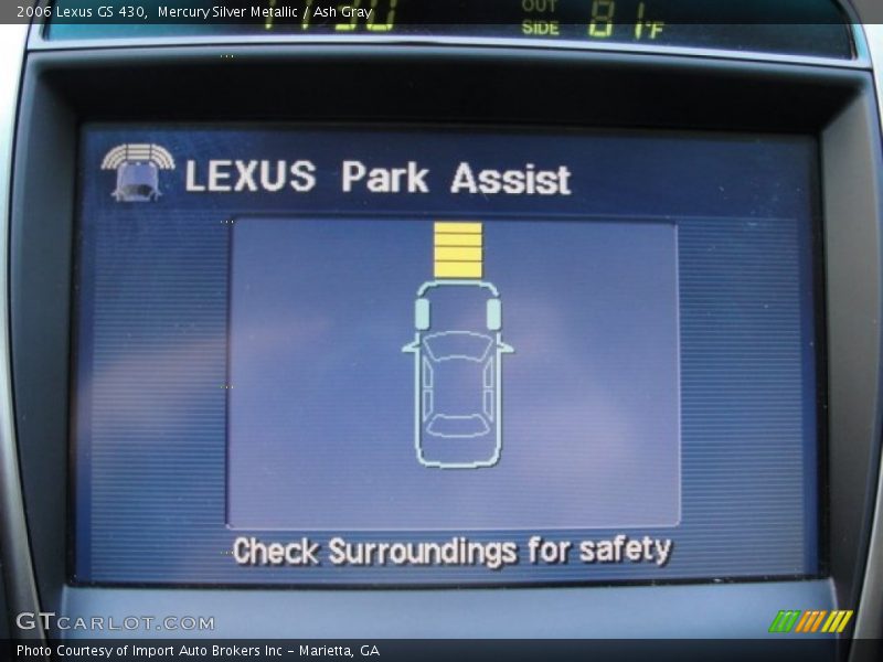Mercury Silver Metallic / Ash Gray 2006 Lexus GS 430