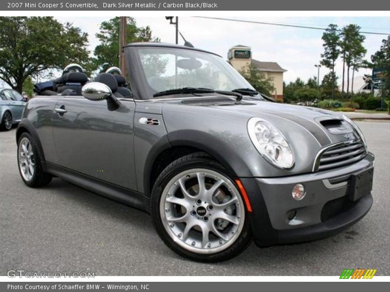 Dark Silver Metallic / Carbon Black/Black 2007 Mini Cooper S Convertible