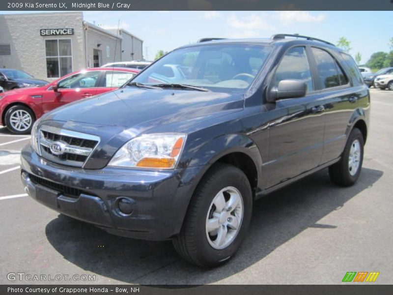 Midnight Blue / Gray 2009 Kia Sorento LX